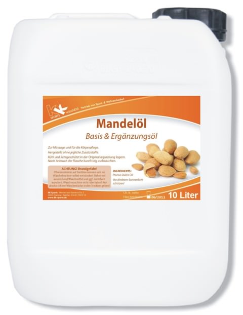 KK Mandelöl | Raffiniert | 10 Liter Kanister KK Mandelöl | Raffiniert | 10 Liter Kanister