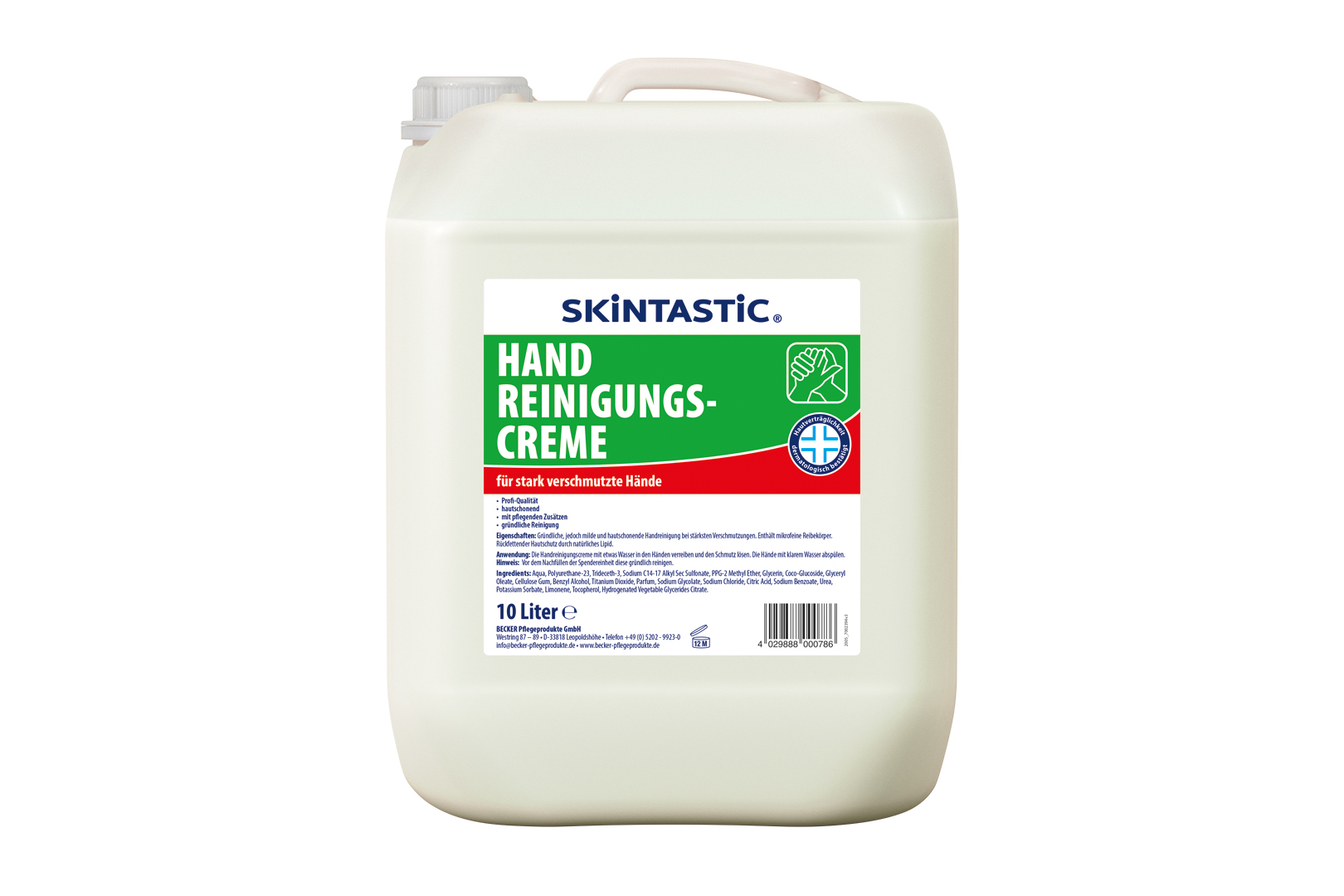 Handreinigungscreme 10 Liter Kanister Handreinigungscreme 10 Liter Kanister
