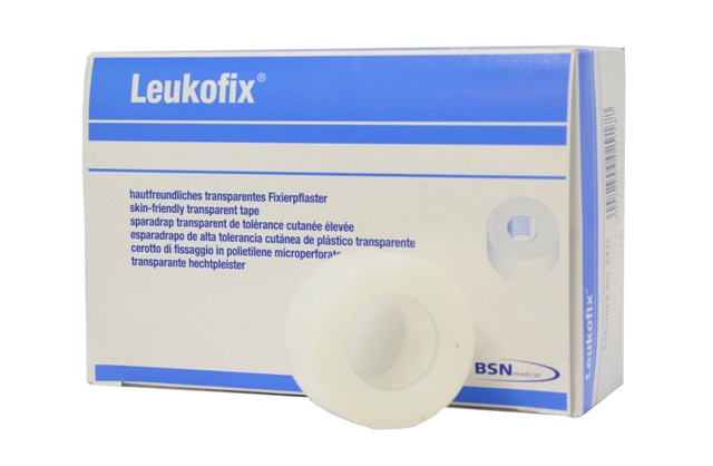 Leukofix® | Fixierpflaster | Transparent | 2,5 cm x 9,2 m Rolle Leukofix® | Fixierpflaster | Transparent | 2,5 cm x 9,2 m Rolle