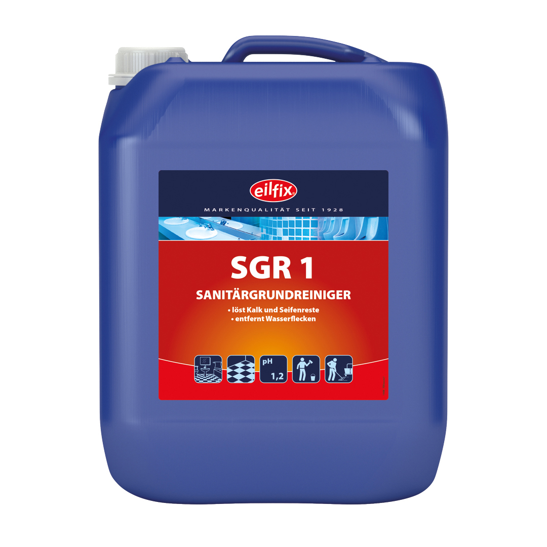 Eilfix® SGR 1 | Sanitärgrundreiniger | 10 Liter Kanister Eilfix® SGR 1 | Sanitärgrundreiniger | 10 Liter Kanister