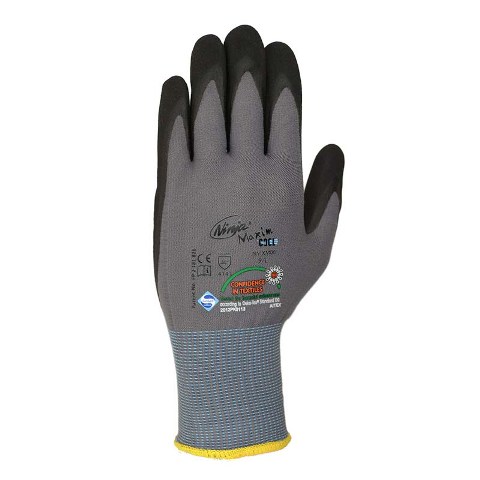 Ninja Maxim NFT® Nitrilschaum-Feinstrickhandschuh Größe 6-12-11 - XXL Ninja Maxim NFT® Nitrilschaum-Feinstrickhandschuh Größe 6-12-11 - XXL