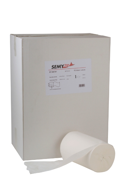 Handtuchrolle | ohne Kern | Weiss | 20 cm x 125 m | 12 Rollen/Karton | ST-88781 Handtuchrolle | ohne Kern | Weiss | 20 cm x 125 m | 12 Rollen/Karton | ST-88781