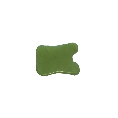 Gua Sha Schaber aus Jade rechteckig