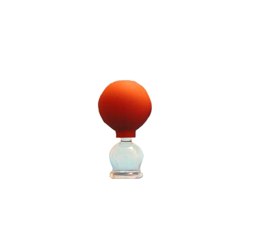 Schröpfglas mit Saugball Ø 2,5 cm Schröpfglas mit Saugball Ø 2,5 cm