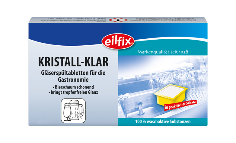 Kristall-Klar Gläserspültabletten 168  x 10g Kristall-Klar Gläserspültabletten 168  x 10g