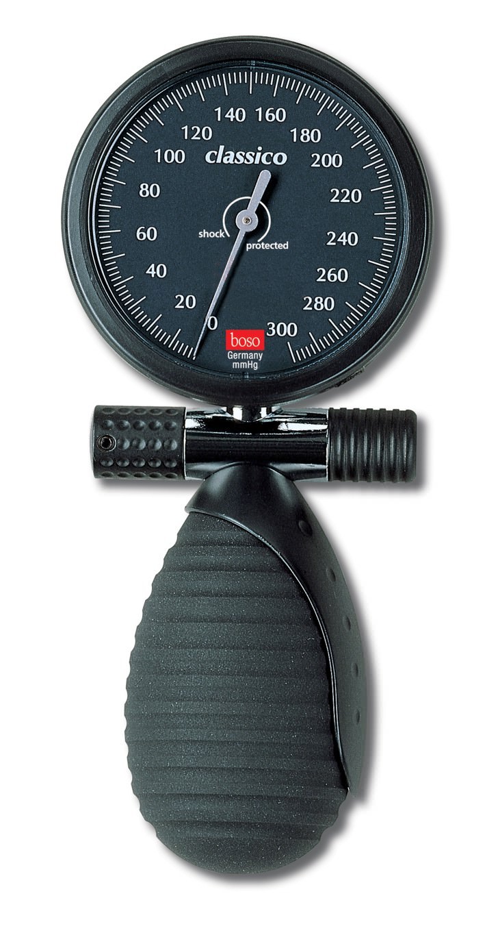 boso classico | Manometer Ø 60 mm | allein | mit Druckball boso classico | Manometer Ø 60 mm | allein | mit Druckball