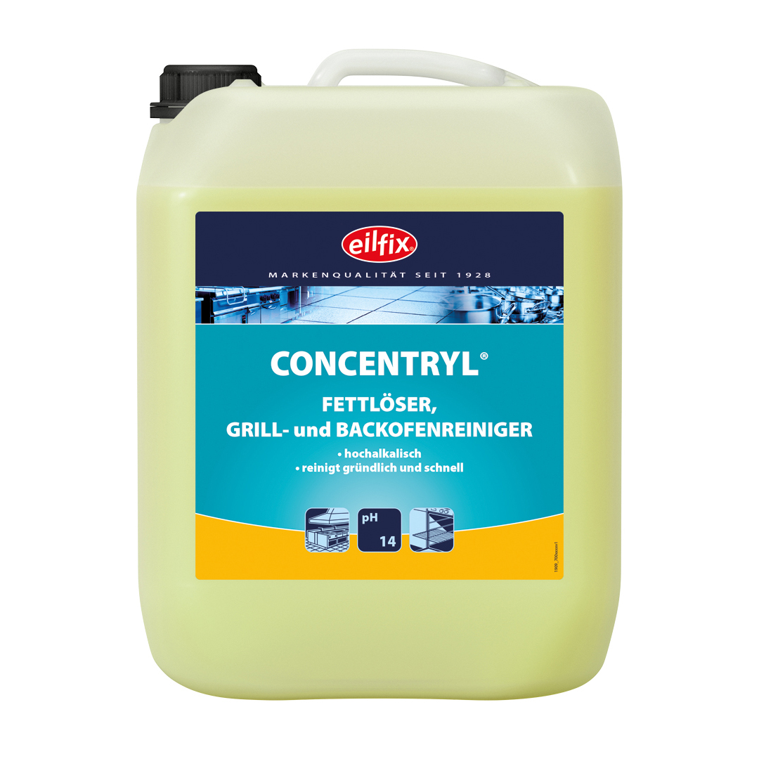 Eilfix® Concentryl® Fettlöser | Grill- & Backofenreiniger | 10 Liter Kanister Eilfix® Concentryl® Fettlöser | Grill- & Backofenreiniger | 10 Liter Kanister
