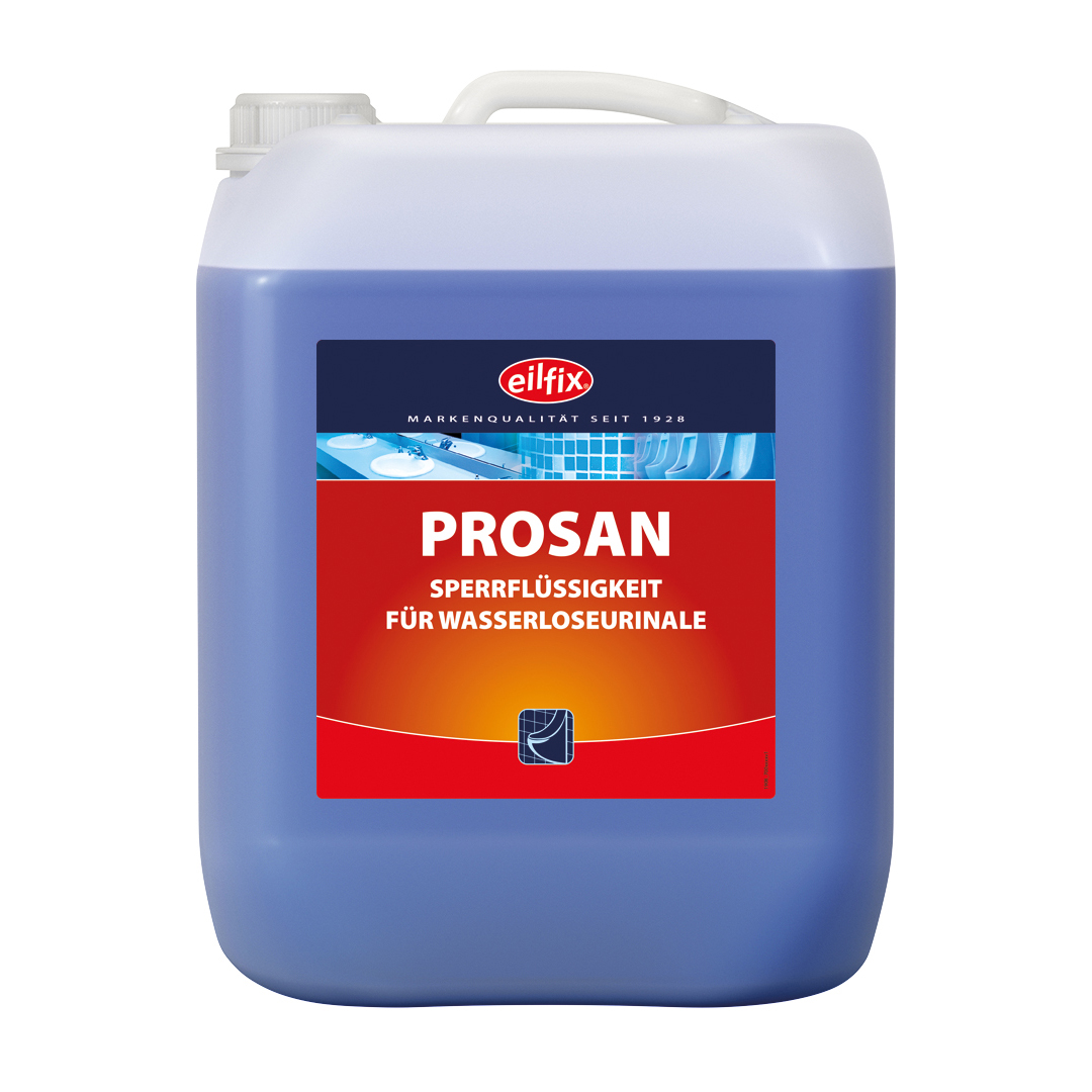 Eilfix® ProSan | Sperrflüssigkeit für wasserlose Urinale | 10 Liter Kanister Eilfix® ProSan | Sperrflüssigkeit für wasserlose Urinale | 10 Liter Kanister