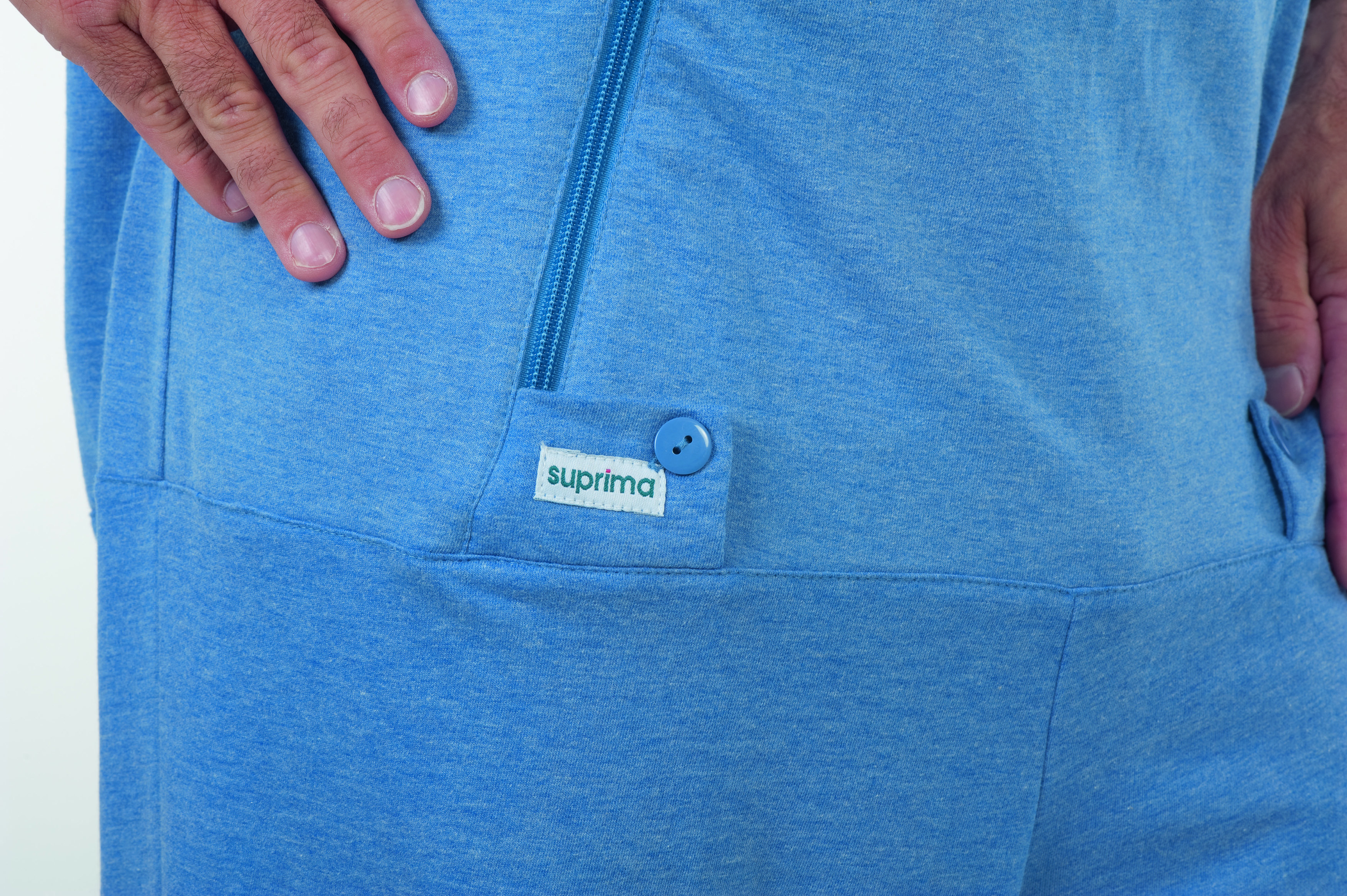 Suprima Funktionsoverall Demenzkranke Größe S-XL Jeans melange 4686 Suprima Funktionsoverall Demenzkranke Größe S-XL Jeans melange 4686