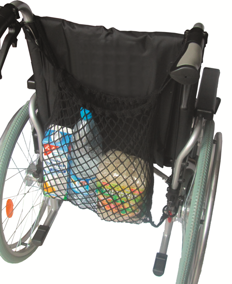 Einkaufsnetz für Rollstuhl & Rollator Verschiedene Farben Einkaufsnetz für Rollstuhl & Rollator Verschiedene Farben