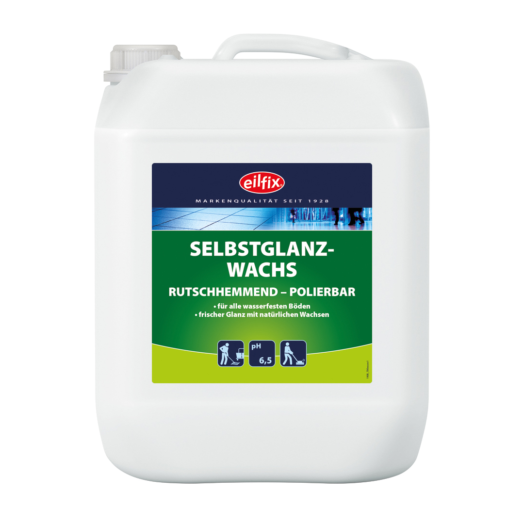 Eilfix® Selbstglanzwachs | Polierbar & rutschhemmend | 10 Liter Kanister Eilfix® Selbstglanzwachs | Polierbar & rutschhemmend | 10 Liter Kanister
