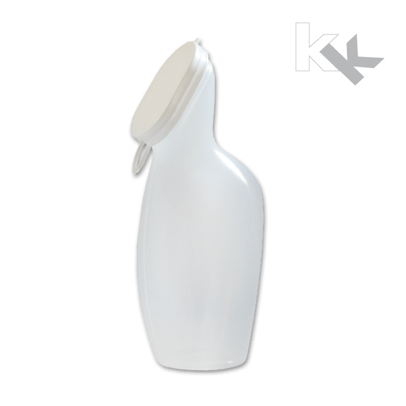 Sundo | Urinflasche für Frauen | Mit Deckel | Milchig-transparent | 47250 Sundo | Urinflasche für Frauen | Mit Deckel | Milchig-transparent | 47250