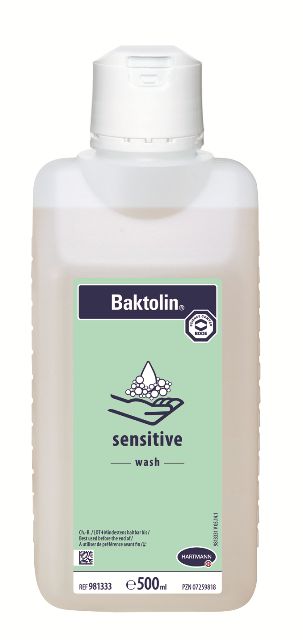 Baktolin® sensitive Waschlotion 500 ml Flasche Baktolin® sensitive Waschlotion 500 ml Flasche