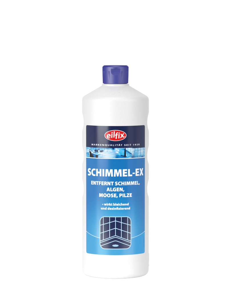 Eilfix® Schimmel-Ex | Schimmel-, Pilz-, Algen- & Moosentferner | 1 Liter Flasche Eilfix® Schimmel-Ex | Schimmel-, Pilz-, Algen- & Moosentferner | 1 Liter Flasche