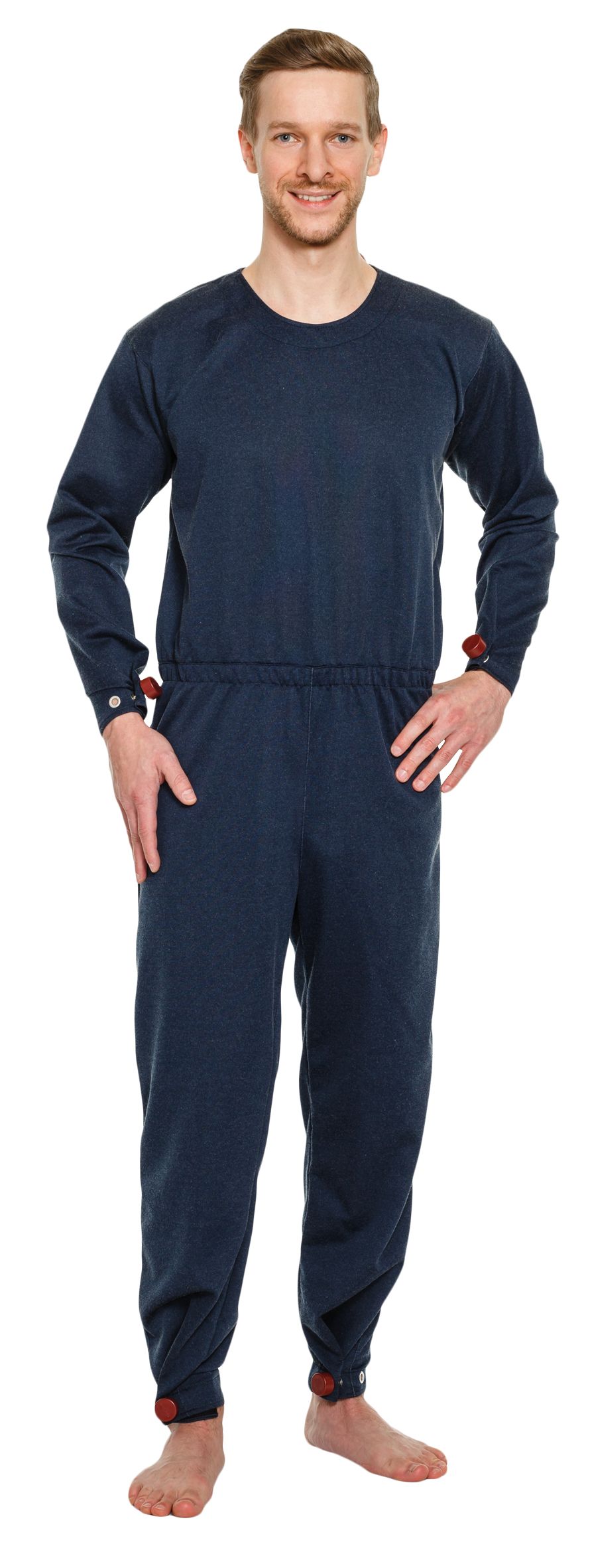 Suprima Pflegeoverall  Unisex Größe S-XXL mit Ösen Marine 4744 Suprima Pflegeoverall  Unisex Größe S-XXL mit Ösen Marine 4744