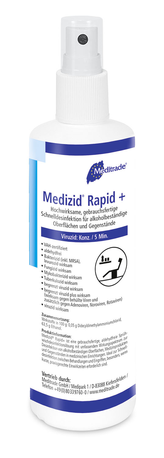 Medizid Rapid+ 250 ml Sprühflasche