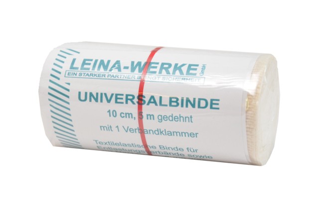 LEINALAST Universalbinde | 10 cm x 5 m | Naturweiß | Einzeln verpackt | LEINALAST Universalbinde | 10 cm x 5 m | Naturweiß | Einzeln verpackt |