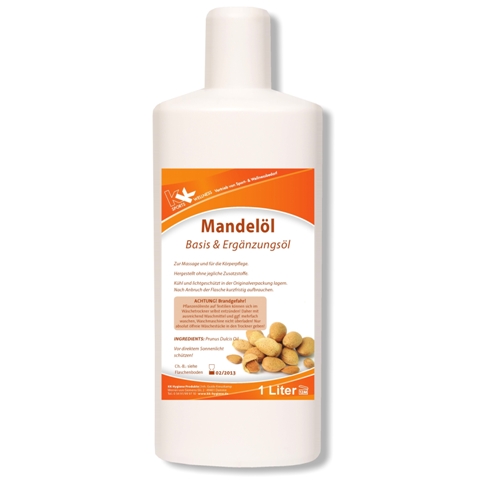 KK Mandelöl | Raffiniert | 1 Liter Flasche KK Mandelöl | Raffiniert | 1 Liter Flasche