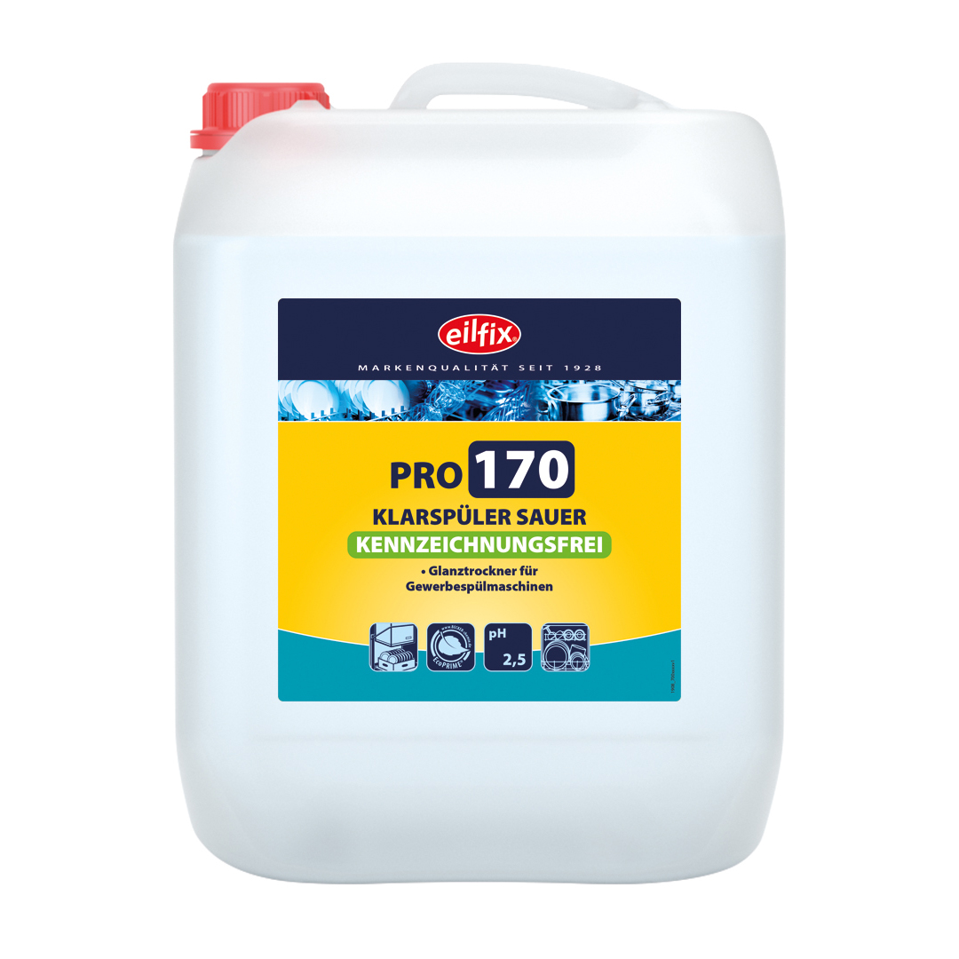 Eilfix® Klarspüler | PRO 170 GREEN | 10 Liter Kanister