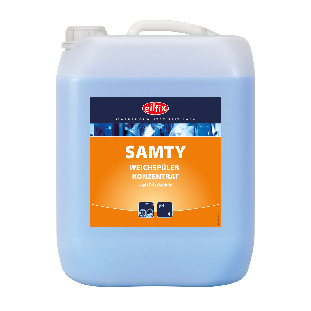 Eilfix® Samty | Weichspüler | 10 Liter Kanister Eilfix® Samty | Weichspüler | 10 Liter Kanister