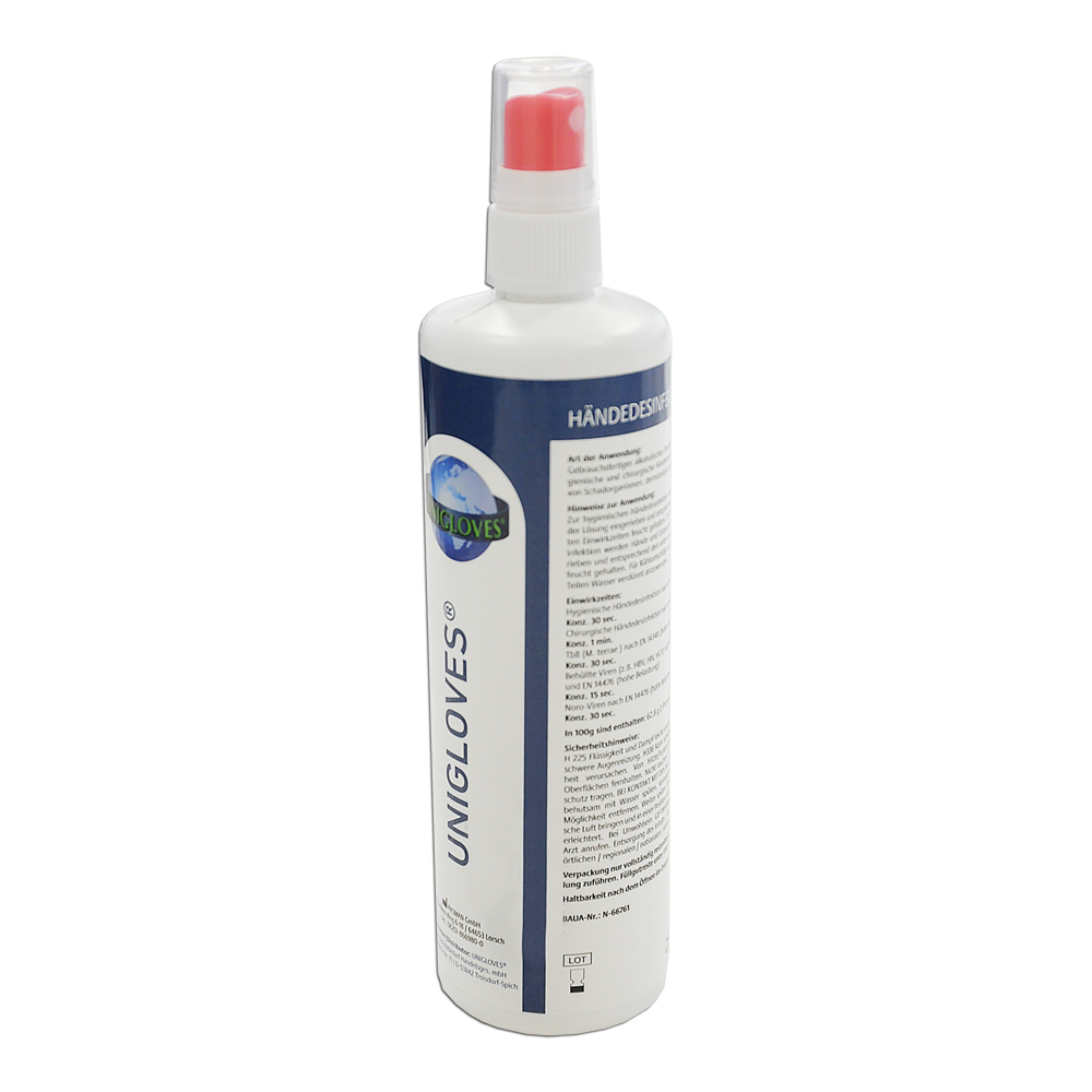 Unigloves Händedesinfektion | 250 ml Flasche Unigloves Händedesinfektion | 250 ml Flasche
