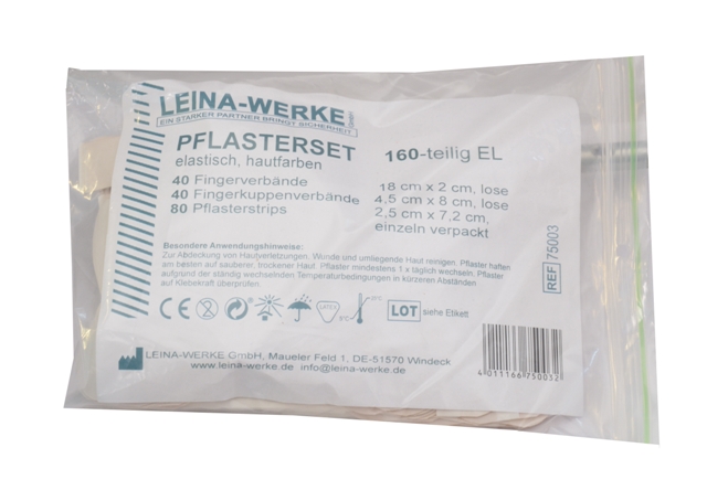 Pflaster-Set | 160-teilig | elastisch Pflaster-Set | 160-teilig | elastisch