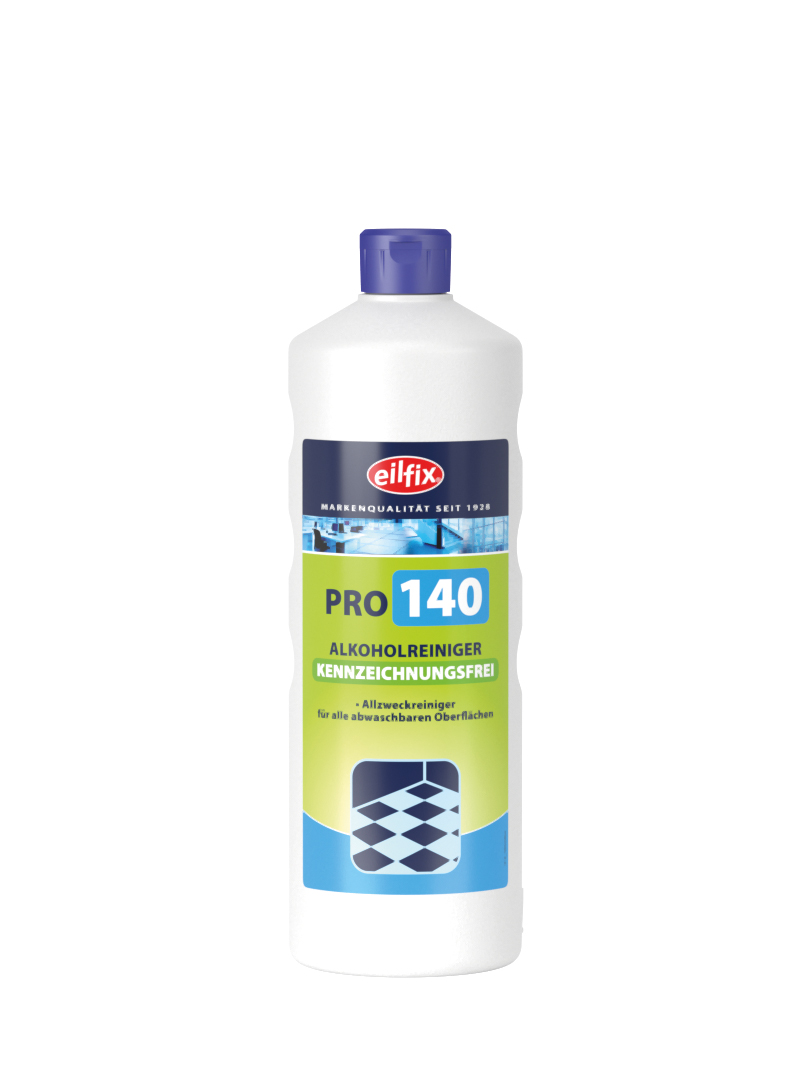 Eilfix® PRO 140 Alkoholreiniger | 1 Liter Flasche Eilfix® PRO 140 Alkoholreiniger | 1 Liter Flasche