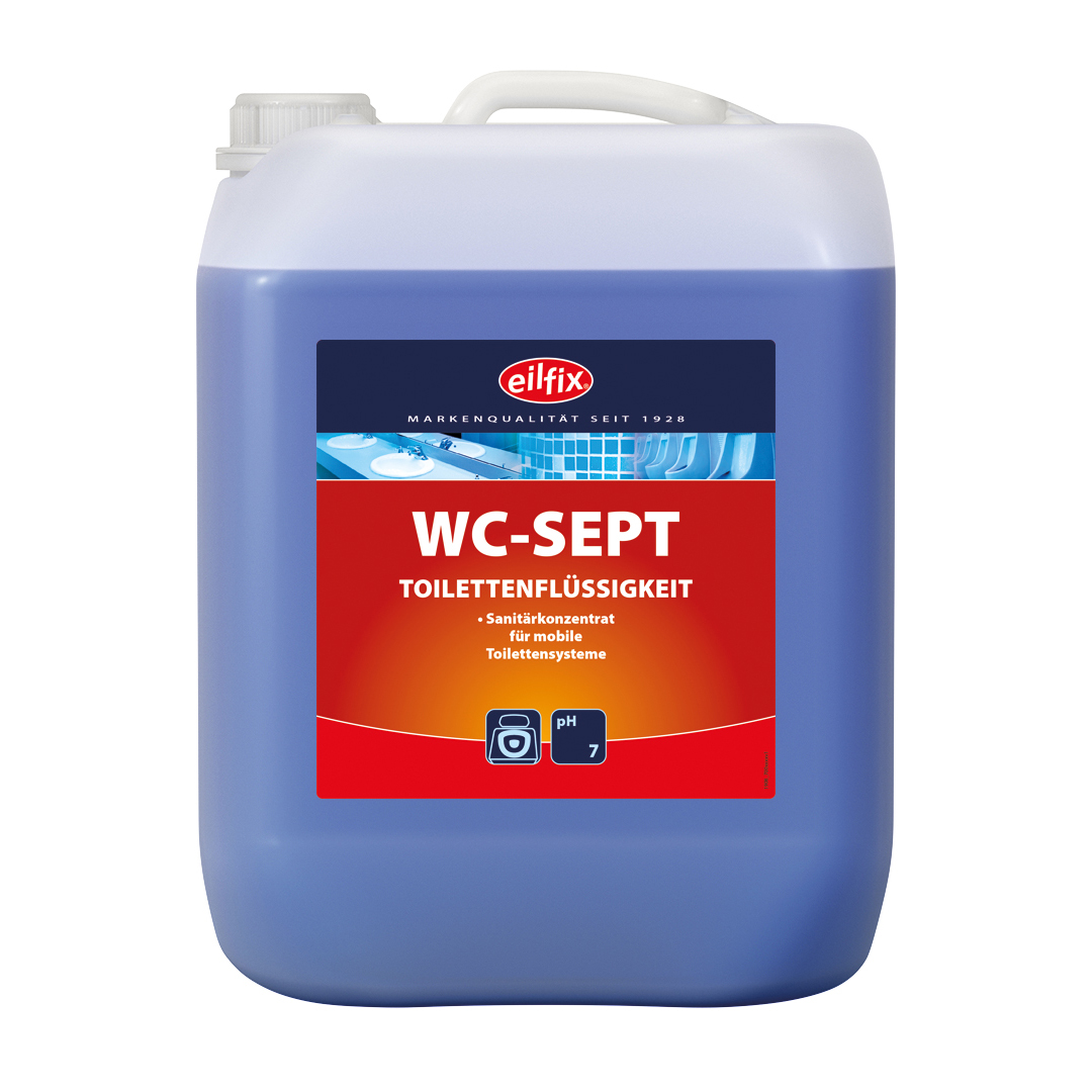 Eilfix® WC-Sept | Sanitärkonzentrat | 10 Liter Kanister Eilfix® WC-Sept | Sanitärkonzentrat | 10 Liter Kanister