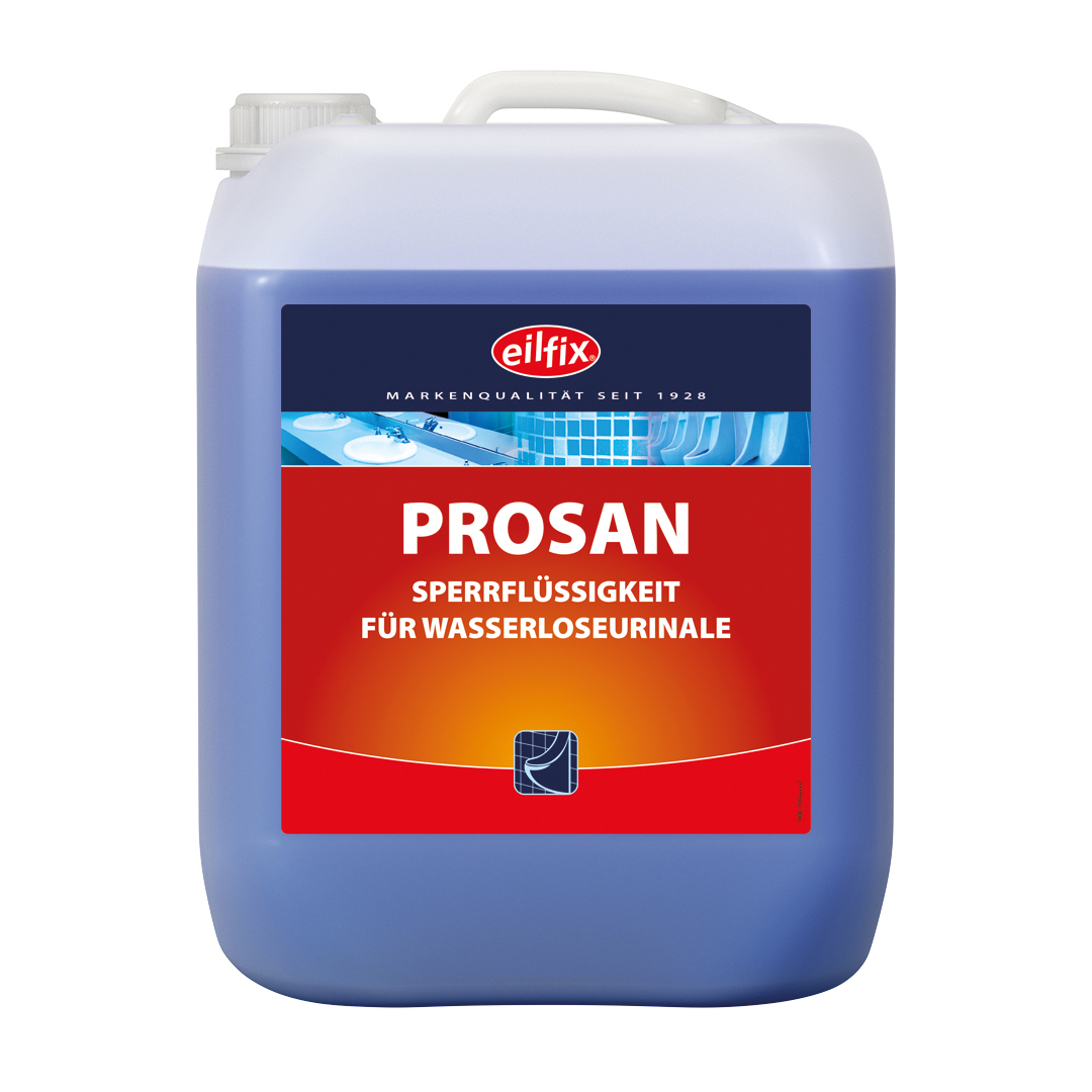 Eilfix® ProSan | Sperrflüssigkeit für wasserlose Urinale | 5 Liter Kanister Eilfix® ProSan | Sperrflüssigkeit für wasserlose Urinale | 5 Liter Kanister