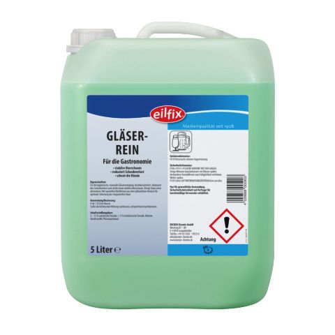 Eilfix® Gläserrein | Gläserspülmittel | 5 Liter Kanister Eilfix® Gläserrein | Gläserspülmittel | 5 Liter Kanister