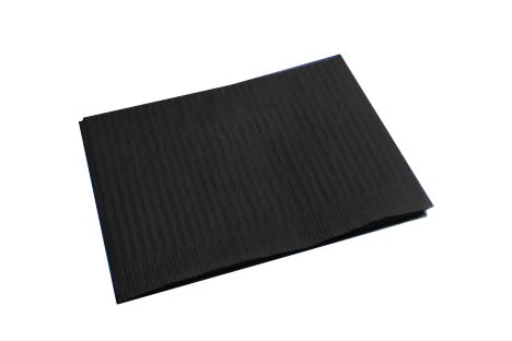 Unigloves Patientenserviette Schwarz 2-lagig 33 x 45 cm 500 Stück/Packung Unigloves Patientenserviette Schwarz 2-lagig 33 x 45 cm 500 Stück/Packung