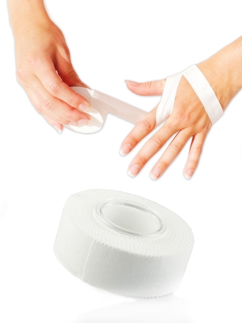 KK Sporttape 2,0 cm | Fingertape | Weiß | 10 m Rolle