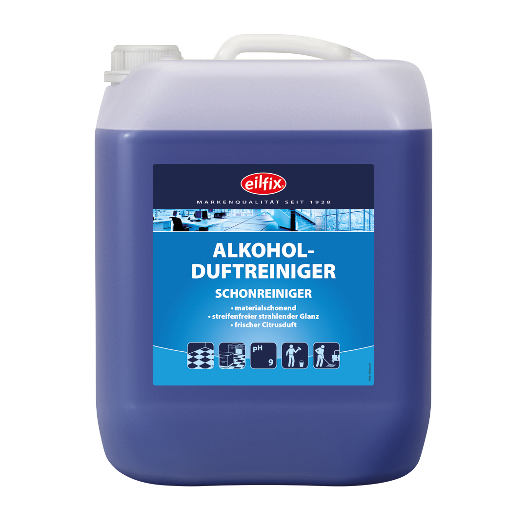 Eilfix® Alkohol-Duftreiniger | Schonreiniger | 10 Liter Kanister