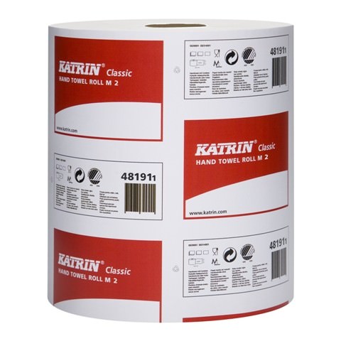 KATRIN Classic M2 | Handtuchrolle | 38 cm x 20,5 cm | 6 Rollen/Karton KATRIN Classic M2 | Handtuchrolle | 38 cm x 20,5 cm | 6 Rollen/Karton