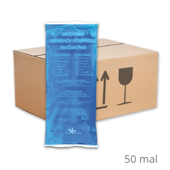 50 St. KK Kalt-Warm Kompressen | Größe: 12 x 29 cm | Mikrowellengeeignet 50 St. KK Kalt-Warm Kompressen | Größe: 12 x 29 cm | Mikrowellengeeignet