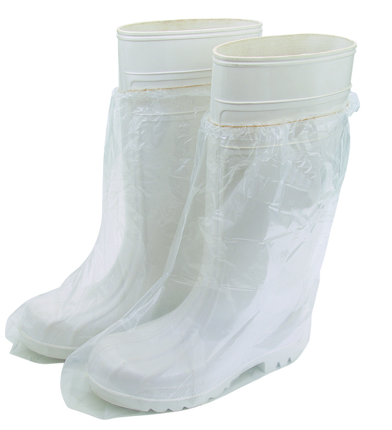 PE Stiefelüberzieher | 75 μ | transparent | 10 Stück/Packung PE Stiefelüberzieher | 75 μ | transparent | 10 Stück/Packung