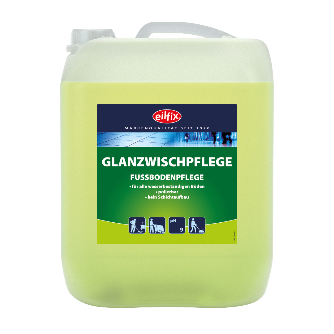 Eilfix® Glanzwischpflege | Fußbodenpflege | 10 Liter Kanister Eilfix® Glanzwischpflege | Fußbodenpflege | 10 Liter Kanister