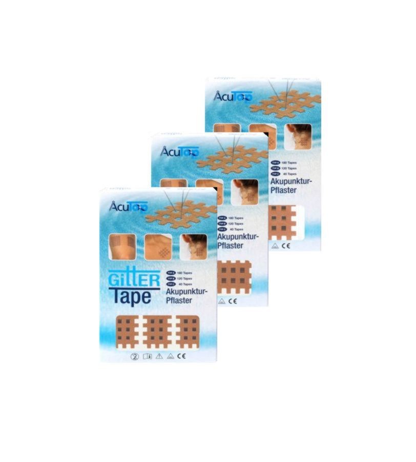 AcuTop® Gitter Tape Set Typ A + Typ B + Typ C Beige