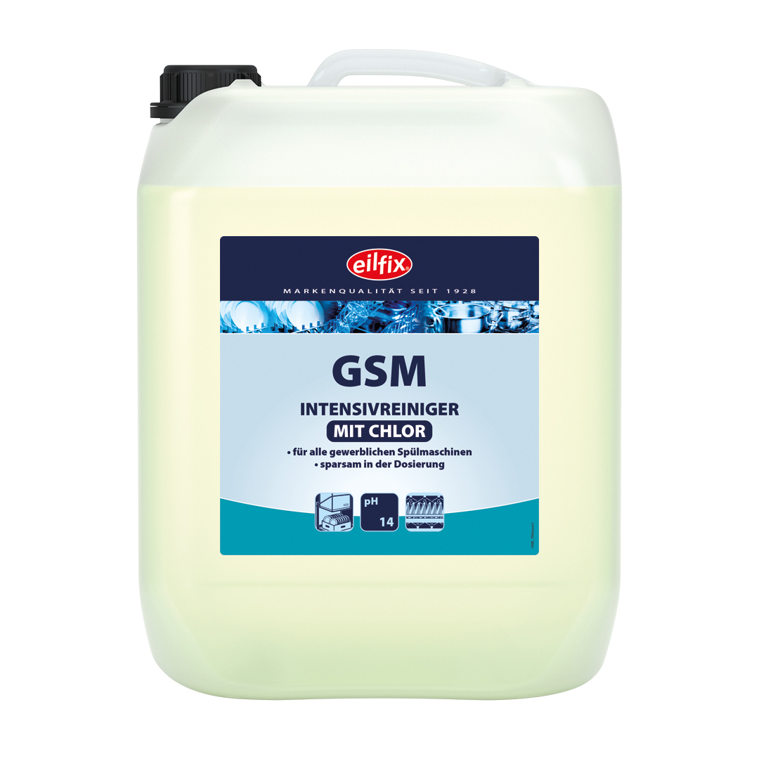 Eilfix® GSM Maschinen-Geschirrspülmittel | Flüssig | 12 kg Kanister Eilfix® GSM Maschinen-Geschirrspülmittel | Flüssig | 12 kg Kanister