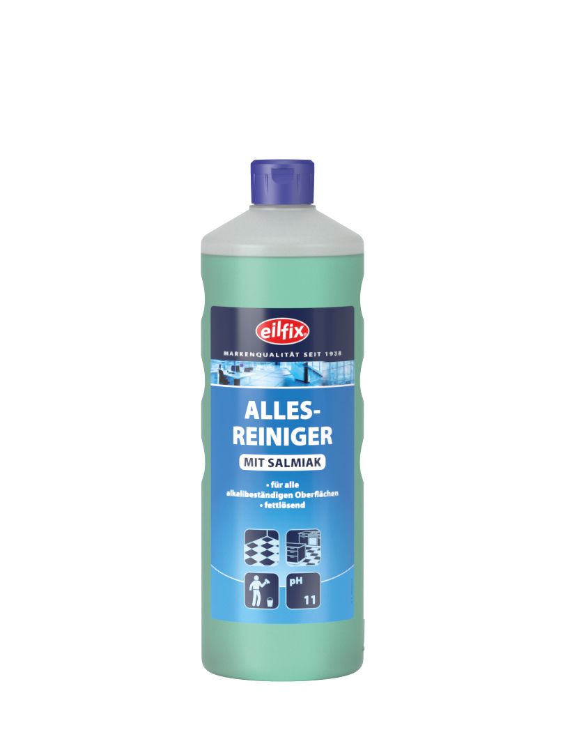 Eilfix® Allesreiniger | Mit Salmiak | 1 Liter Flasche