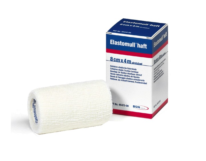 Elastomull® haft Fixierbinde 8 cm x 4 m Rolle Elastomull® haft Fixierbinde 8 cm x 4 m Rolle