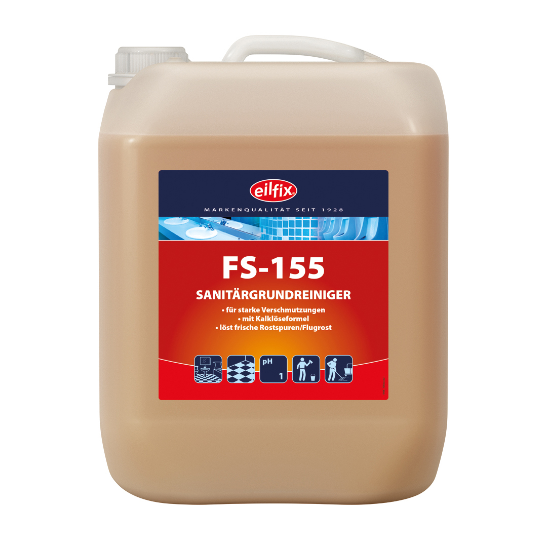 Eilfix® FS 155 | Sanitär-Grundreiniger | 10 Liter Kanister Eilfix® FS 155 | Sanitär-Grundreiniger | 10 Liter Kanister
