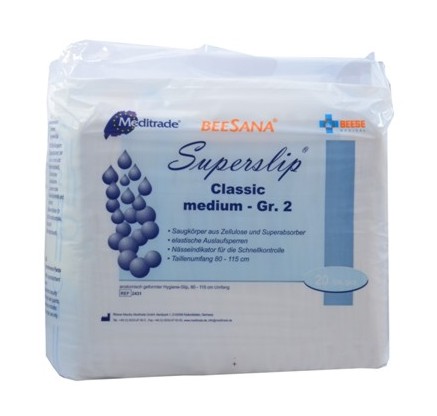 Beesana® | Superslip® Classic Medium | Inkontinenzslip | 20 Stück/Packung Beesana® | Superslip® Classic Medium | Inkontinenzslip | 20 Stück/Packung