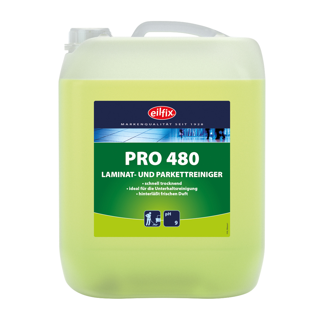 Eilfix® PRO 480 Laminat- und Parkettreiniger | 10 Liter Kanister Eilfix® PRO 480 Laminat- und Parkettreiniger | 10 Liter Kanister