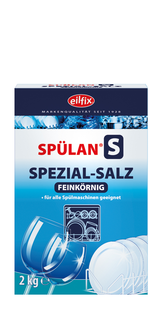 Eilfix® Spülan S | Spülmaschinensalz | Fein | 2 kg Packung Eilfix® Spülan S | Spülmaschinensalz | Fein | 2 kg Packung