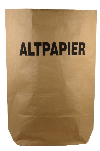 Papiersack -Altpapier- | 120 Liter | 25 Stück/Bündel