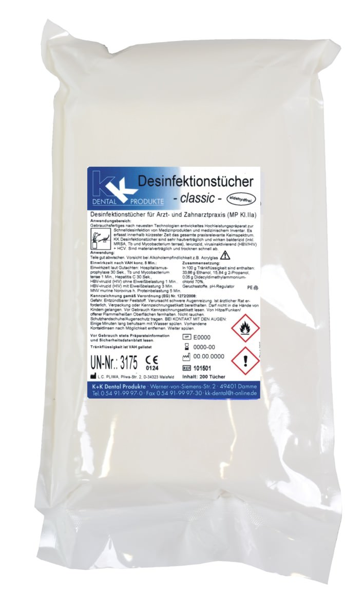 KK Desinfektionstücher JUMBO Beutel 200 Tücher in drei Varianten lieferbar KK Desinfektionstücher JUMBO Beutel 200 Tücher in drei Varianten lieferbar