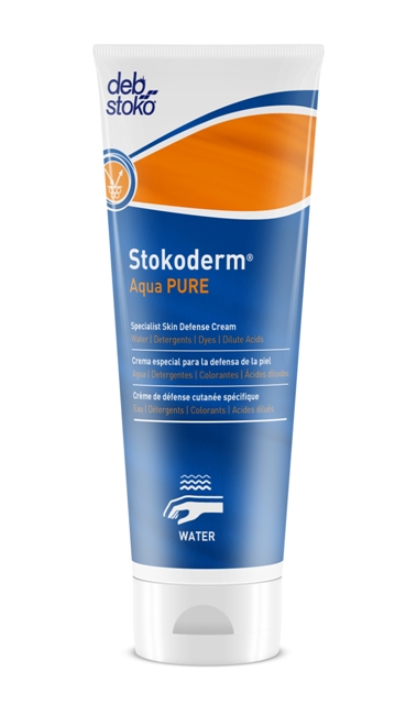 DEB-STOKO® Stokoderm® Aqua PURE Hautschutzcreme 100 ml Tube DEB-STOKO® Stokoderm® Aqua PURE Hautschutzcreme 100 ml Tube