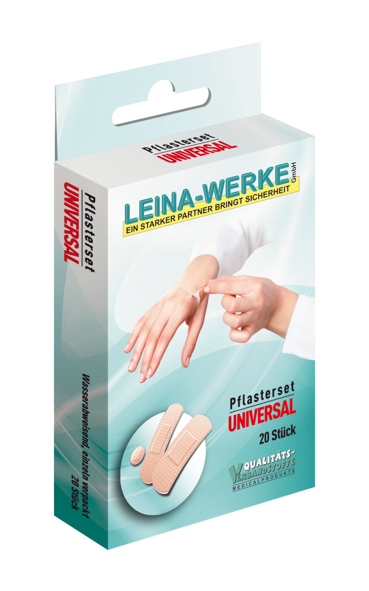 Pflaster Set in Faltschachtel | 20-teilig | Universal | Verschiedene Größen Pflaster Set in Faltschachtel | 20-teilig | Universal | Verschiedene Größen