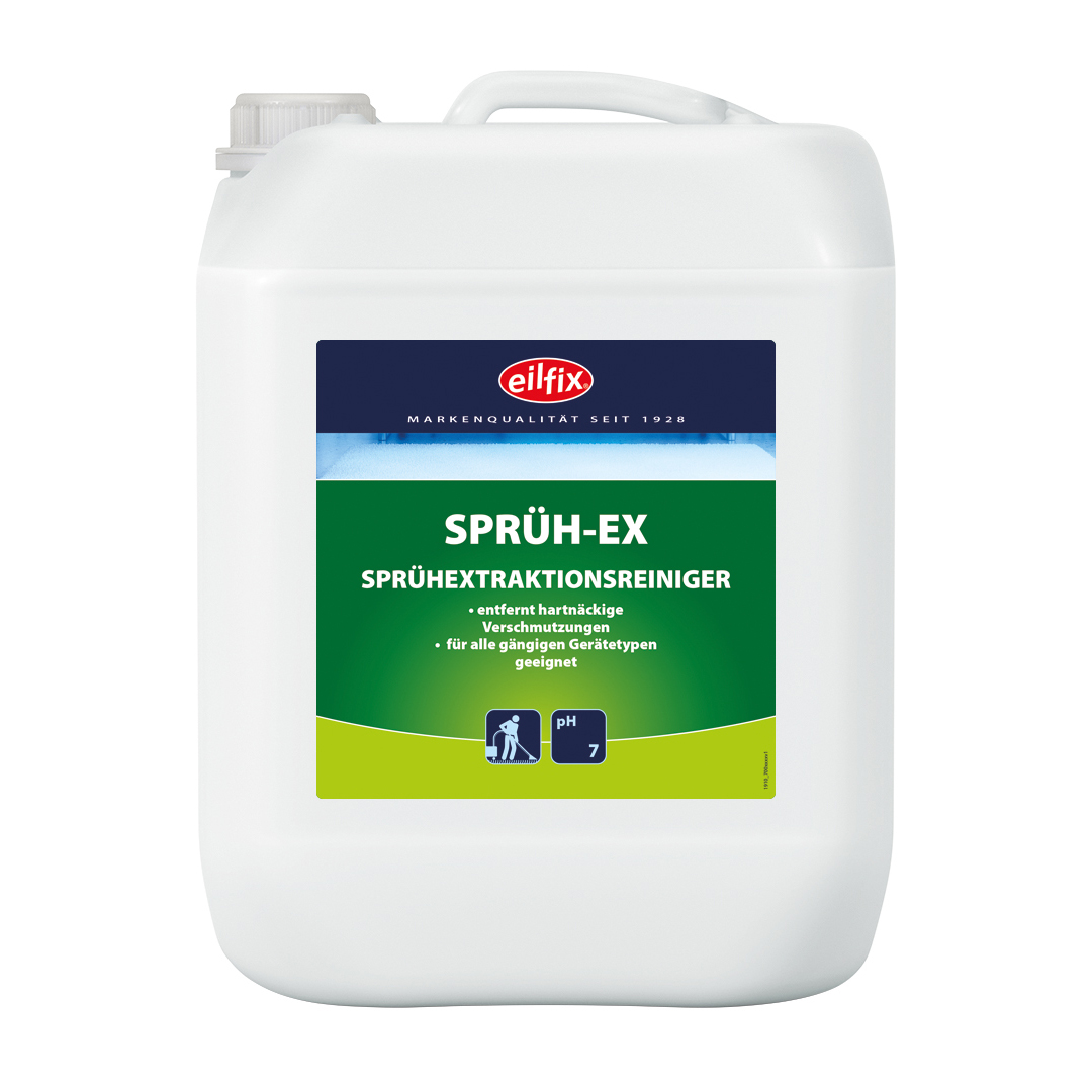 Eilfix® Sprüh-Ex Sprühextraktionsreiniger | 10 Liter Kanister Eilfix® Sprüh-Ex Sprühextraktionsreiniger | 10 Liter Kanister